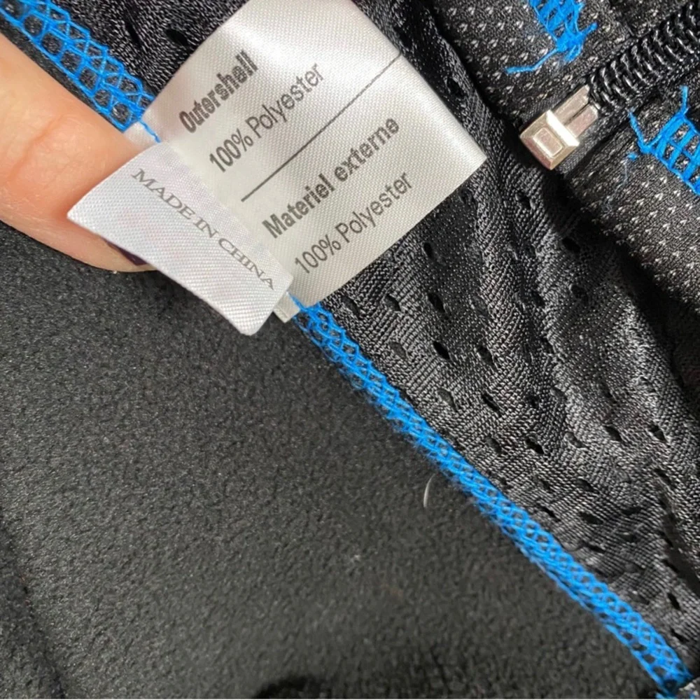 Freeze Out Thermal Protection Men’s M Black Blue Full zip Jacket Convert Vest